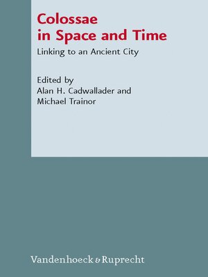 cover image of Colossae in Space and Time